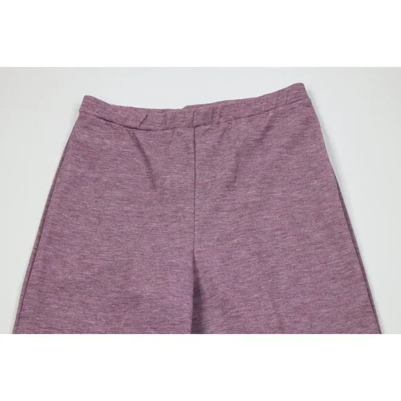 Deadstock Vtg 70s Streetwear Womens 16 Wool Blend Knit Bell Bottoms Pants USA